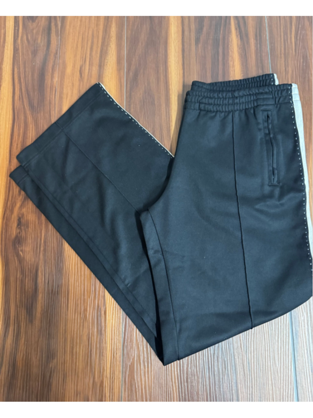 Women's RE/DONE Track Pants Size S Black and White